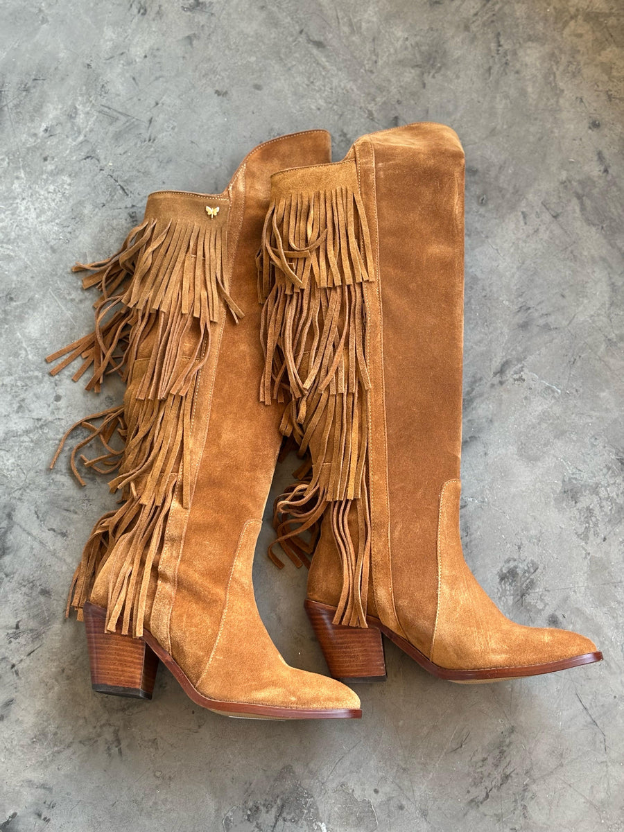 Botas largas arizona café