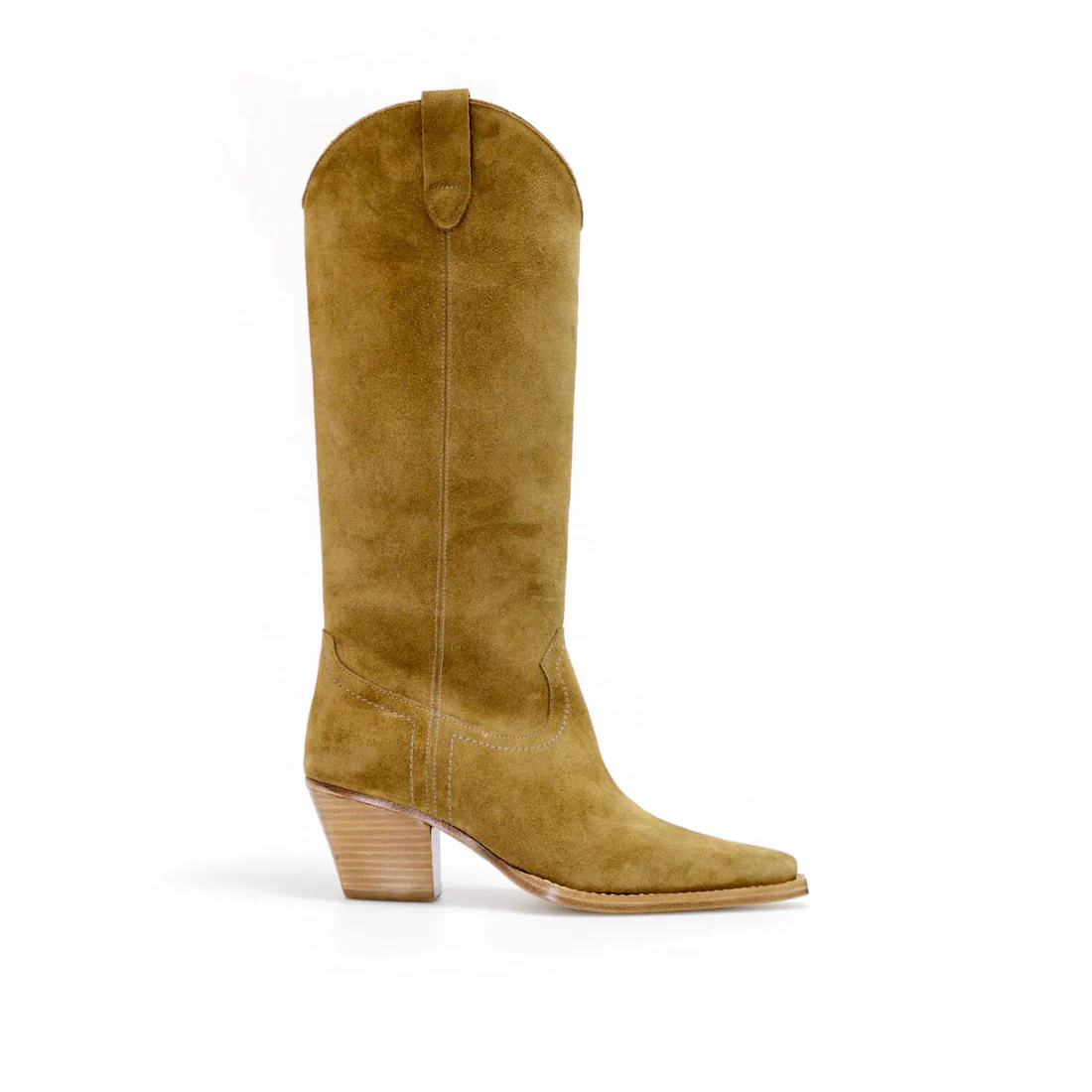 Caren Boots Suede Camel