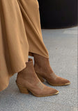Nella Suede Sigaro (Antique Gold)