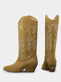 New Western Suede Camel