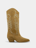 New Western Suede Camel