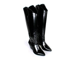 Botas cabagge largas charol