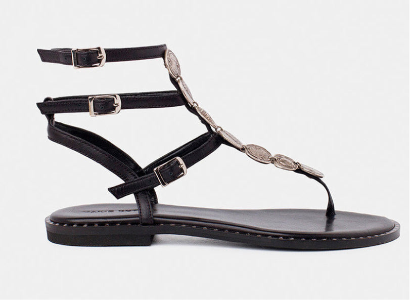 Plaka black - silver